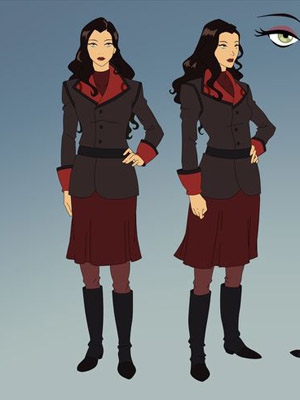 5 Sets of Asami Sato Cosplay Costume, Wig, Props and Accessories ...