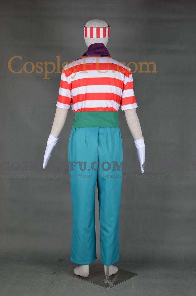 Custom Buggy Cosplay Costume from One Piece - CosplayFU.com