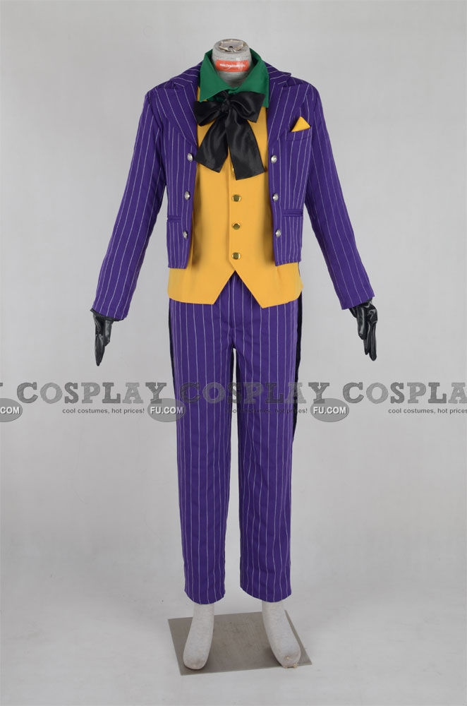 Custom Joker Cosplay Costume (Violet) from Batman - CosplayFU.com